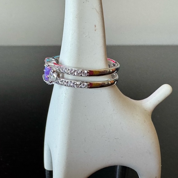 BP Sterling Ring with Lilac Opal (RBP 5711) - Picture 9 of 11